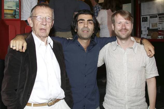 Hark Bohm, Fatih Akin und Lars Hubrich bei der Premiere des Kinofilms Tschick im Abaton Kino. Hamburg, 14.09.2016 Foto:xgbrcix xFuturexImage