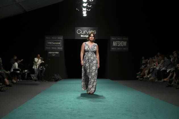 September 14, 2016 - Madrid, Madrid, Spain - A model walks the runway at the Elena Miro fashion show during the MFSHOW Women on September 14, 2016 in Madrid, Spain. Madrid Spain  - ZUMAn230