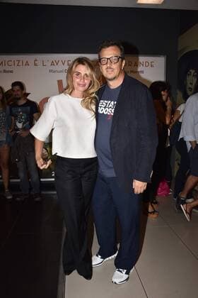 Rome, Adriano Cinema Wave in the Film Room The Summer Addosso, Pictured: Gabriele Muccino Angelica Russo  Copyright: xVincenzoxLandix