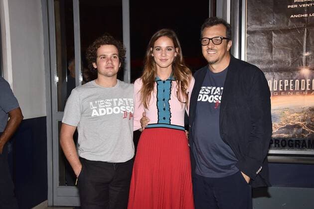 Rome, Adriano Cinema Wave in the Film Room The Summer Addosso, Pictured: Brando Pacitto Matilda Lutz Gabriele Muccino  Copyright: xVincenzoxLandix
