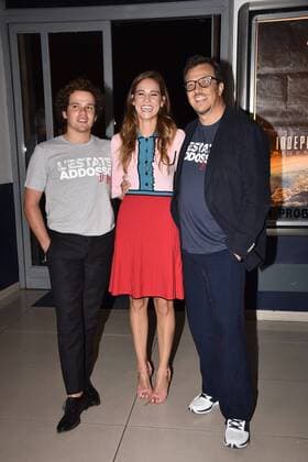 Rome, Adriano Cinema Wave in the Film Room The Summer Addosso, Pictured: Brando Pacitto Matilda Lutz Gabriele Muccino  Copyright: xVincenzoxLandix