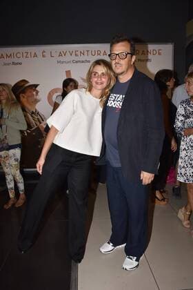 Rome, Adriano Cinema Wave in the Film Room The Summer Addosso, Pictured: Gabriele Muccino Angelica Russo  Copyright: xVincenzoxLandix
