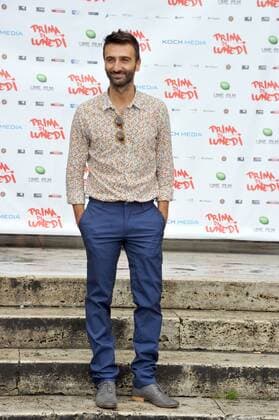 Prima di Lunedi Filmpremiere in Rom Rome Photocall film First Monday . Pictured: Andrea de Maria  Copyright: xCamillaxMorandix