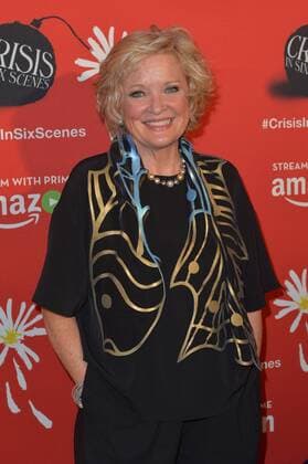 Christine Ebersole arrives at The Crisis in Six Scenes premiere at The Crosby Street Hotel in New York City on September 15, 2016.  NYP201609150708 ANDREAxHANKS