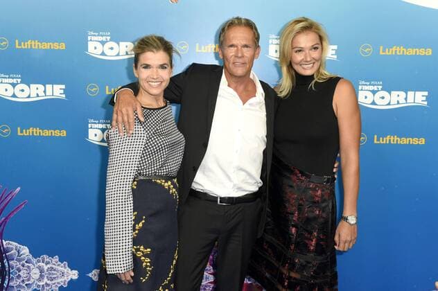 Anke Engelke, Christian Tramitz und Franziska van Almsick bei der Premiere des Kinofilms Findet Dorie Finding Dory im Zoo Palast. Berlin, 15.09.2016 Foto:xFredericx xFuturexImage