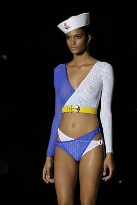 September 16, 2016 - Madrid, Madrid, Spain - A models walks during Andres Sarda Fashion Show at Madrid Fashion Week Spring Summer 2017 18 at Ifema, on September 16, 2016, in Madrid, Spain. Madrid Spain  - ZUMAn230