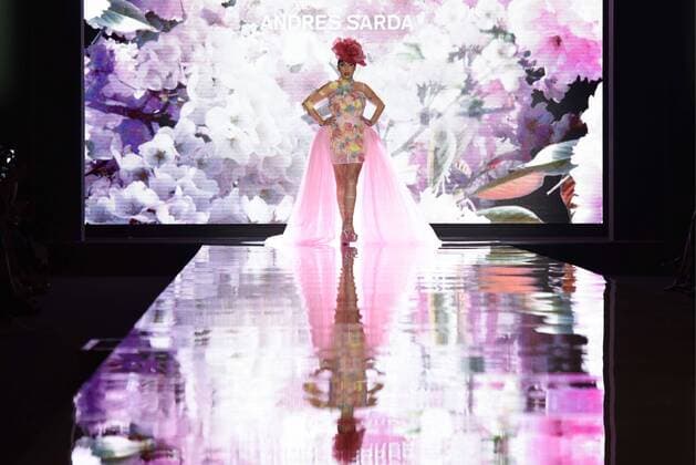 Andres Sarda fashion Show at the Mercedes Benz Fashion Week 16 in Madrid. Cordon Press  DiegoxPuerta
