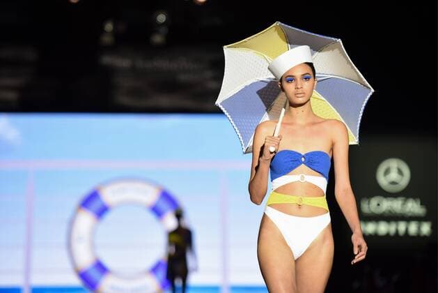 Andres Sarda fashion Show at the Mercedes Benz Fashion Week 16 in Madrid. Cordon Press  DiegoxPuerta
