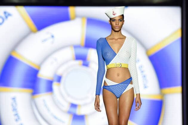 Andres Sarda fashion Show at the Mercedes Benz Fashion Week 16 in Madrid. Cordon Press  DiegoxPuerta