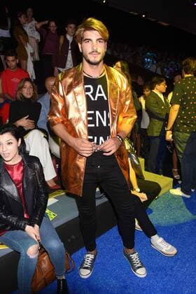 At the front row of the Agatha Ruiz de la Prada fashion Show at the Mercedes Benz Fashion Week 16 in Madrid. Cordon Press  DiegoxPuerta
