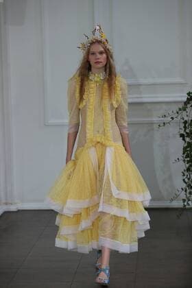. 16 09 2016. London, United Kingdom. Bora Aksu show at London Fashion Week Spring Summer 2017.  xStephenxLockx xi-Imagesx IIM-13458-0014