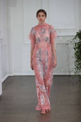 . 16 09 2016. London, United Kingdom. Bora Aksu show at London Fashion Week Spring Summer 2017.  xStephenxLockx xi-Imagesx IIM-13458-0020