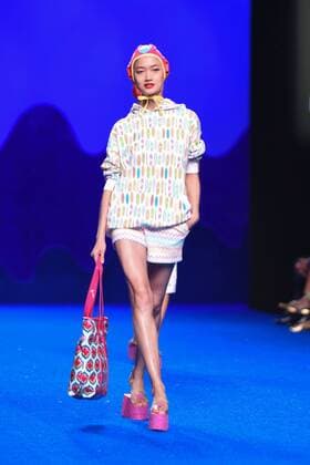 Agatha Ruiz de la Prada fashion show at the Mercedes Benz Fashion Week Madrid. Cordon Press  DiegoxPuerta
