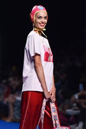 Agatha Ruiz de la Prada fashion show at the Mercedes Benz Fashion Week Madrid. Cordon Press  DiegoxPuerta