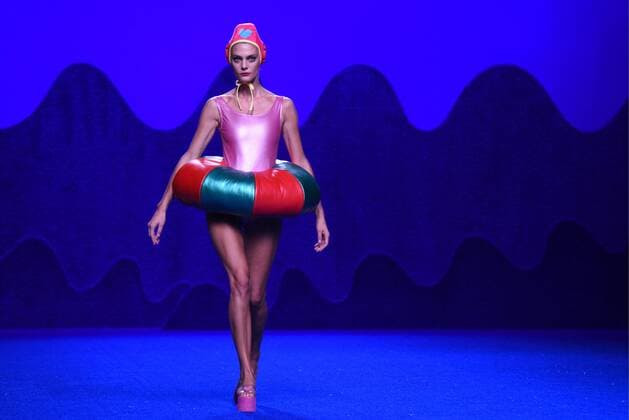 Agatha Ruiz de la Prada fashion show at the Mercedes Benz Fashion Week Madrid. Cordon Press  DiegoxPuerta