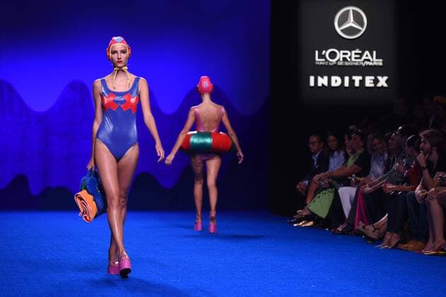 Agatha Ruiz de la Prada fashion show at the Mercedes Benz Fashion Week Madrid. Cordon Press  DiegoxPuerta