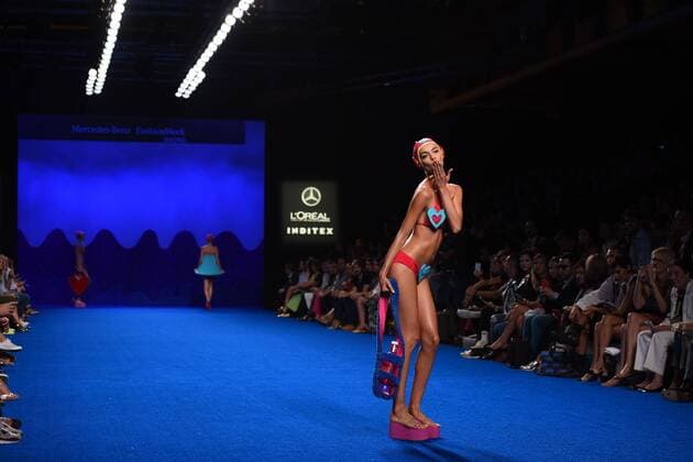 Agatha Ruiz de la Prada fashion show at the Mercedes Benz Fashion Week Madrid. Cordon Press  DiegoxPuerta