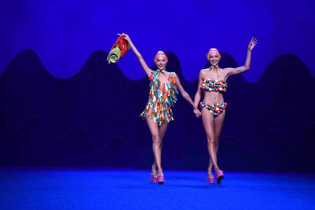Agatha Ruiz de la Prada fashion show at the Mercedes Benz Fashion Week Madrid. Cordon Press  DiegoxPuerta