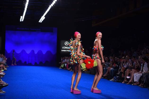 Agatha Ruiz de la Prada fashion show at the Mercedes Benz Fashion Week Madrid. Cordon Press  DiegoxPuerta