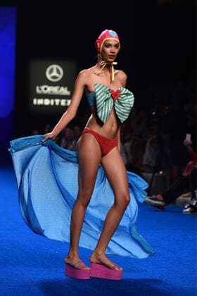 Agatha Ruiz de la Prada fashion show at the Mercedes Benz Fashion Week Madrid. Cordon Press  DiegoxPuerta