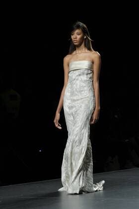 September 16, 2016 - Madrid, Spain - A model walks during Angel Schlesser Fashion Show at Madrid Fashion Week Spring Summer 2017 18 at Ifema, on September 16, 2016, in Madrid, Spain. Madrid Spain  - ZUMAn230