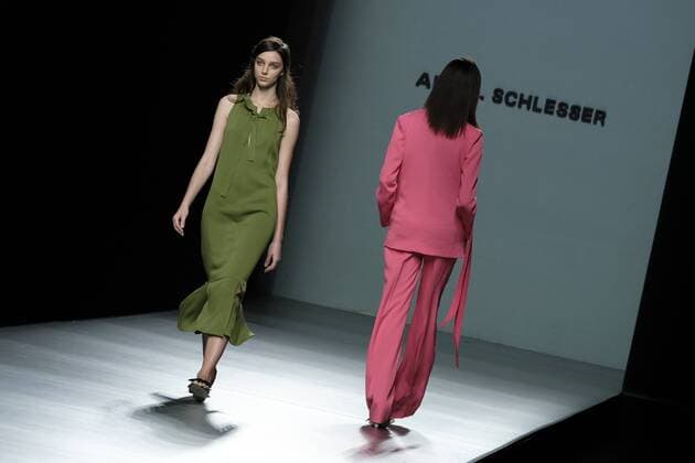 September 16, 2016 - Madrid, Spain - Models walk during Angel Schlesser Fashion Show at Madrid Fashion Week Spring Summer 2017 18 at Ifema, on September 16, 2016, in Madrid, Spain. Madrid Spain  - ZUMAn230