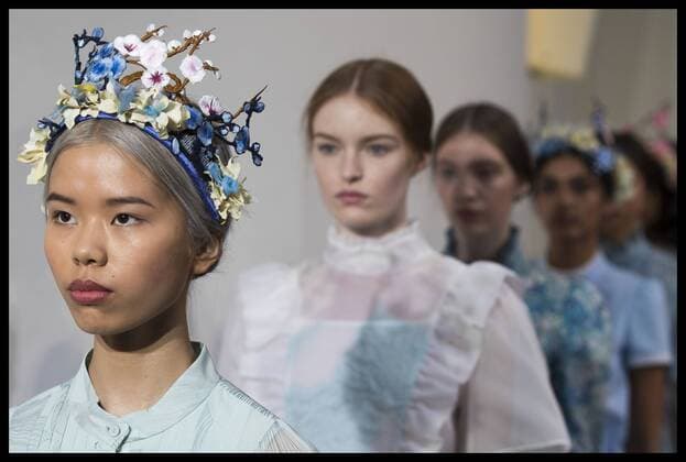 . 16 09 2016. London, United Kingdom. Bora Aksu show at London Fashion Week Spring Summer 2017.  xStephenxLockx xi-Imagesx IIM-13458-0027