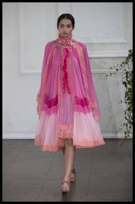 . 16 09 2016. London, United Kingdom. Bora Aksu show at London Fashion Week Spring Summer 2017.  xStephenxLockx xi-Imagesx IIM-13458-0029