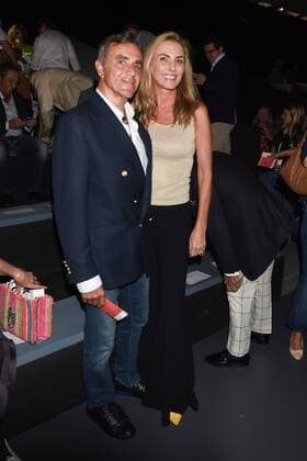 at the front row of the Roberto Torretta fashion show at the Mercedes Benz Fashion Show in Madrid. Cordon Press  DiegoxPuerta