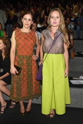 at the front row of the Devota & Lomba fashion show at Mercedes Benz Fashion Week Madrid. Cordon Press  DiegoxPuerta