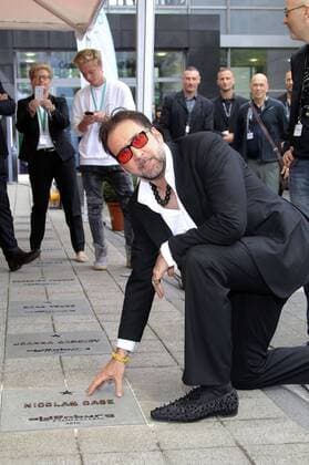 Themen der Woche Bilder des Tages Nicolas Cage erhält einen Stern auf dem OLB-Walk of Fame auf dem 23. Internationalen Filmfest Oldenburg. Oldenburg, 16.09.2016 Foto:xgbrcix xFuturexImage