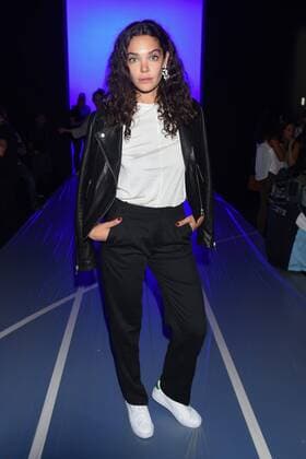 Ana Rujas en el front row del desfile Moises Nieto Manemane de la Mercedes Benz Fashion Week Madrid. 588 Diego Puerta Cordon Press Ana Rujas at the front row of Moises Nieto Manemane s fashion show at Mercedes Benz Fashion Week Madrid. Cordon Press  DiegoxPuerta