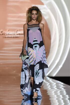 The Top Model Ana Beatriz Barros at the Dolores Cortes fashion show of Mercedes Benz Fashion Week Madrid. Cordon Press  DiegoxPuerta