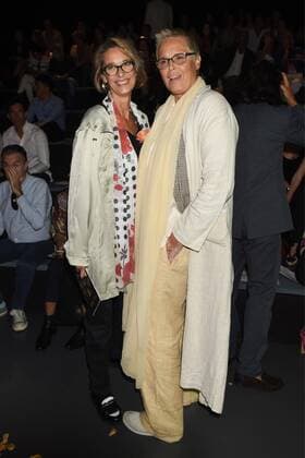 Paola Dominguin en el front row del desfile de Francis Montesinos en Mercedes Benz Fashion Week Madrid. 588 Diego Puerta Cordon Press Paola Dominguin at the Francis Montesinos front row of Mercedes Benz Fashion Week Madrid. Cordon Press  DiegoxPuerta
