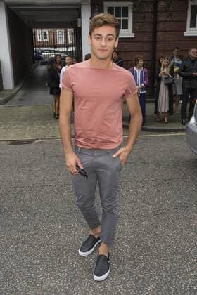 September 17, 2016 - London, London, UK - TOM DALY arrives for the JULIEN MACDONALD Spring Summer 2017 show. Models, buyers, celebrities and the stylish descend upon London Fashion Week for the Spring Summer 2017 clothes collection shows. London, UK. London UK  - ZUMAl94_