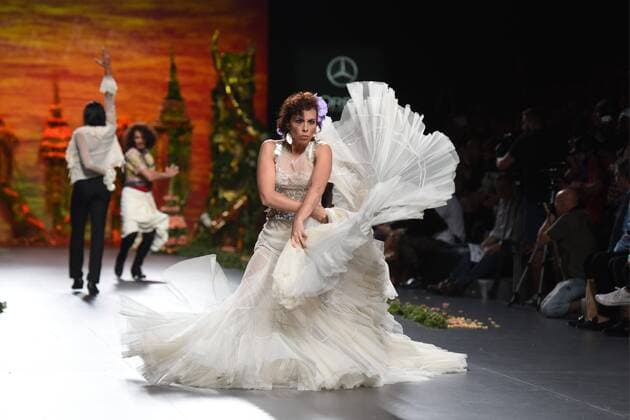 Francis Montesinos fashion show of Mercedes Benz Fashion Week Madrid. Cordon Press  DiegoxPuerta