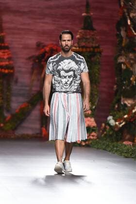 Francis Montesinos fashion show of Mercedes Benz Fashion Week Madrid. Cordon Press  DiegoxPuerta