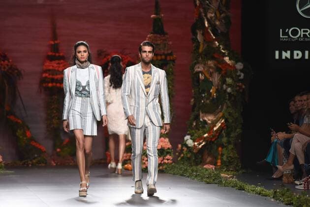 Francis Montesinos fashion show of Mercedes Benz Fashion Week Madrid. Cordon Press  DiegoxPuerta