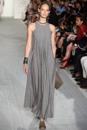 September 17, 2016 - London, United Kingdom - A model walks the runway at the DAKS designed by Filippo Scuffi show during London Fashion Week Spring Summer collections 2017 on September 16, 2016 in London, United Kingdom. London United Kingdom  - ZUMAn230