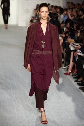 September 17, 2016 - London, United Kingdom - A model walks the runway at the DAKS designed by Filippo Scuffi show during London Fashion Week Spring Summer collections 2017 on September 16, 2016 in London, United Kingdom. London United Kingdom  - ZUMAn230