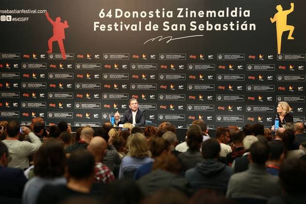 Ethan Hawke during a photocall ahead of receiving tonight the Donostia Award for her contribution to the cinema, at 64rd San Sebastian Film Festival on September 17, 2016 in San Sebastian, Spain.  JosexIgnacioxunanue Ethan Hawke _64 Zinemaldia