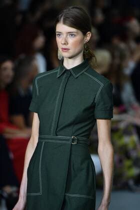 UK: LFW Jasper Conran collection A Model walks the Jasper Conran Spring Summer 17 Collection runway show during London Fashion Week. FOR EDITORIAL USE ONLY.Pacific Press Agency  HughxPeterswald