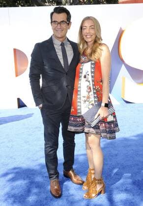 Ty Burrell & wife Holly Anne Brown STORKS FILM PREMIERE Los Angeles Patrick Rideaux PicturePerfect