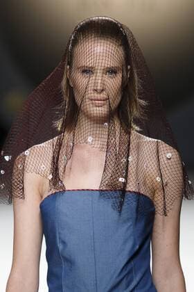 September 17, 2016 - Madrid, Spain - A model showcases designs by Ion Fiz on the runway at the Ion Fiz show during Mercedes-Benz Fashion Week Madrid Spring Summer 2017 on September 17, 2016 in Madrid, Spain. Madrid Spain  - ZUMAn230