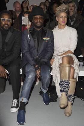 September 17, 2016 - London, London, UK - WILL.I.AM attends the GARETH PUGH Spring Summer 2017 show. Models, buyers, celebrities and the stylish descend upon London Fashion Week for the Spring Summer 2017 clothes collection shows. London, UK. London UK  - ZUMAl94_