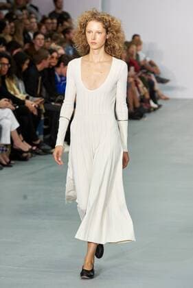 September 17, 2016 - London, England, United Kingdom - A Model presents creations by designer Barbara Casasola during the 2017 Spring Summer catwalk show at London Fashion Week in London on September 17, 2016. London United Kingdom  - ZUMAn230