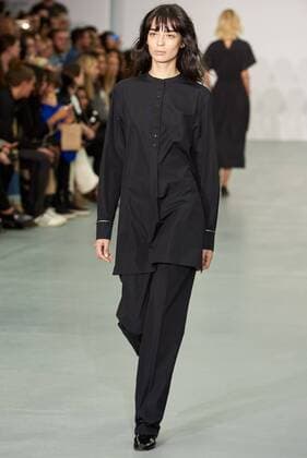September 17, 2016 - London, England, United Kingdom - A Model presents creations by designer Barbara Casasola during the 2017 Spring Summer catwalk show at London Fashion Week in London on September 17, 2016. London United Kingdom  - ZUMAn230