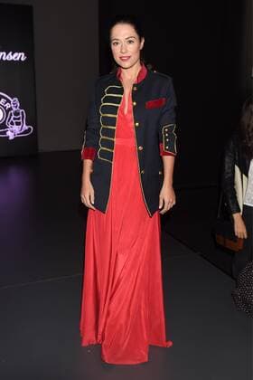 Eva Marciel desfile de Maya Hansen Maria Escote en Mercedes Benz Fashion Week Madrid. 588 DiegoxPuerta Cordon Press Eva Marciel at the front row of Maya Hansen Maria Escote s fashion show at Mercedes Benz Fashion Week Madrid. Cordon Press  DiegoxPuerta