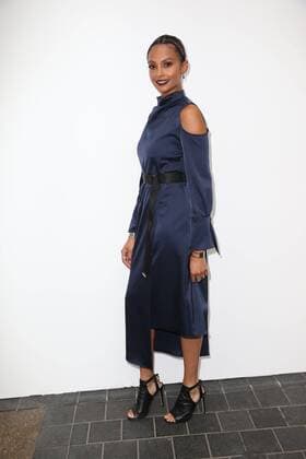 . 18 09 2016. London, United Kingdom. Alesha Dixon at the Topshop Unique show at London Fashion Week Spring Summer 2017.  xStephenxLockx xi-Imagesx IIM-13467-0027
