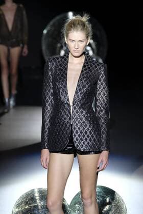 September 18, 2016 - Madrid, Spain - A model walks Turing Teresa Helbig Fashion Show at Madrid Fashion Week Spring Summer 2017 18 at Ifema, on September 18, 2016, in Madrid, Spain Madrid Spain  - ZUMAn230